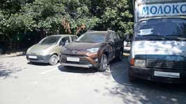 Пытались угнать Toyota RAV 4