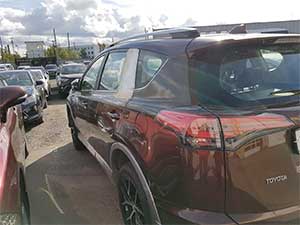 Пытались угнать Toyota RAV 4